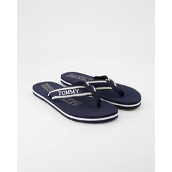 Tommy Hilfiger Schuhe - Beach Sandal Textil (Blau, Gr. 36)