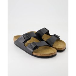Birkenstock Schuhe - Arizona Bikro-Flor Birko-Flor (Schwarz, Gr. 43)