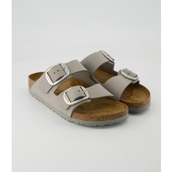 Birkenstock Schuhe - Arizona Big Buckle Nubukleder Nubukleder (Grau, Gr. 41)