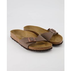 Birkenstock Schuhe - Madrid Leder Leder (Braun, Gr. 43)