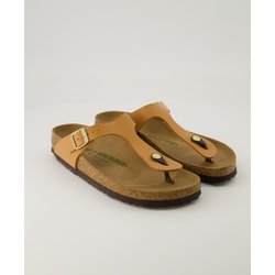 Birkenstock Schuhe - Gizeh Vegan Birko-Flor Birko-Flor (Braun, Gr. 43)