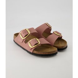 Birkenstock Schuhe - Arizona Big Buckle Nubukleder Nubukleder (Rosa, Gr. 36)