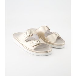 Semler Schuhe - Fiesta Lackleder (Gold, Gr. 43)