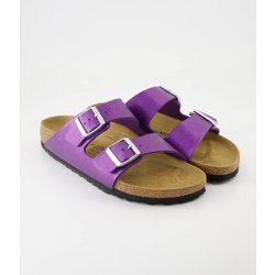 Birkenstock Schuhe - Arizona Birko-Flor Birko-Flor (Lila, Gr. 43)