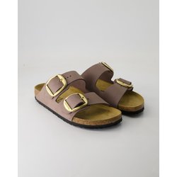 Birkenstock Schuhe - Arizona Big Buckle Nubukleder Nubukleder (Lila, Gr. 39)