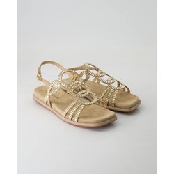 Ralph Harrison Schuhe - V251603-503 Leder und Textil (Beige, Gr. 38)