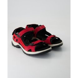 Ecco Schuhe - Offroad Veloursleder und Textil (Rot, Gr. 38)