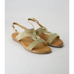 Ella Cruz Schuhe - 2515003 Textil und Synthetik (Gold, Gr. 38)