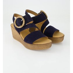 Gabor Schuhe - 64.770.16 Veloursleder (Blau, Gr. 38 ½)