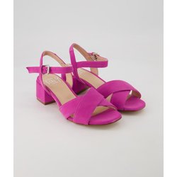 Terry Schuhe - 49305 Veloursleder (Pink, Gr. 37)