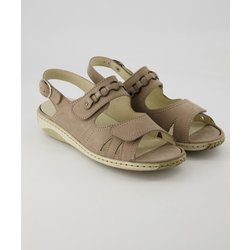Waldläufer Schuhe - Garda Nubukleder (Beige, Gr. 38)