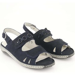 Waldläufer Schuhe - Garda Nubukleder (Blau, Gr. 40)