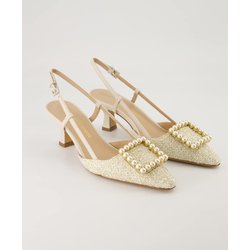 Konstantin Starke Schuhe - Stefi Leder und Textil (Beige, Gr. 41)