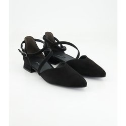 Paul Green Schuhe - 3818 Veloursleder (Schwarz, Gr. 40 ½)