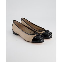 Konstantin Starke Schuhe - Roon Leder und Lackleder (Beige, Gr. 38)