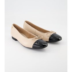 Paul Green Schuhe - 1000-008 Leder und Lackleder (Beige, Gr. 40 ½)