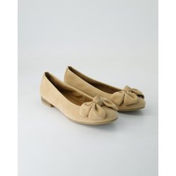 Tamaris Schuhe - M2214144 Veloursleder (Beige, Gr. 38)
