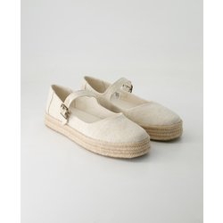 Toms Schuhe - Carolina Mary Jane Textil (Beige, Gr. 40)