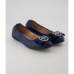 La Ballerina Schuhe - lbc-n18 Leder (Blau, Gr. 37)