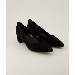 Terry Schuhe - 52078 Veloursleder (Schwarz, Gr. 40)