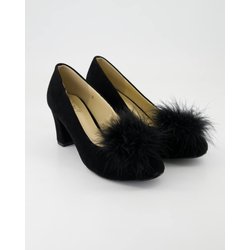 Terry Schuhe - 30090000/002 Veloursleder (Schwarz, Gr. 39)