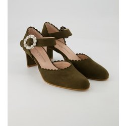 Konstantin Starke Schuhe - Tr02-056 Veloursleder (Grün, Gr. 36)