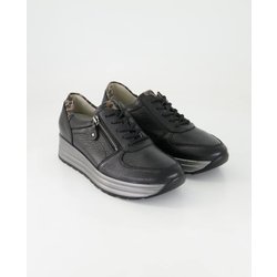 Waldläufer Schuhe - H-Lana Glattleder (Schwarz, Gr. 44)