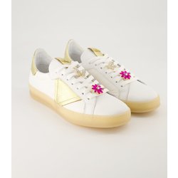 Mjus Schuhe - T94104-102 Leder und Textil (Weiß, Gr. 39)