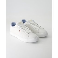 Tommy Hilfiger Schuhe - Sporty Sneaker Glattleder (Weiß, Gr. 36)