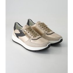 Ara Schuhe - NEW York Leder und Veloursleder (Beige, Gr. 41)