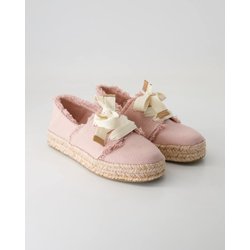 Toms Schuhe - Carolina Lace Up Textil (Rosa, Gr. 41)