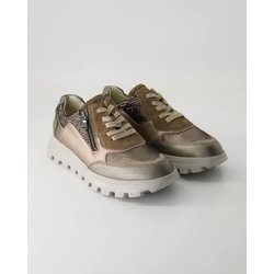 Waldläufer Schuhe - H-Ajala Leder und Veloursleder (Bronze, Gr. 42)