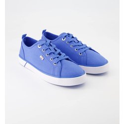 Tommy Hilfiger Schuhe - Vulc Canvas Textil (Blau, Gr. 41)
