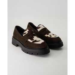 Konstantin Starke Schuhe - Rachele Leder und Veloursleder (Braun, Gr. 40)