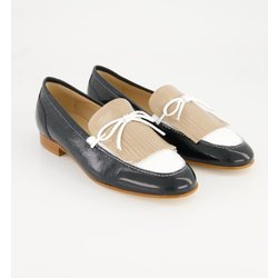 Konstantin Starke Schuhe - F728M Lackleder (Blau, Gr. 41)