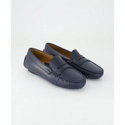 George Watts Schuhe - D0040002/121 Glattleder (Blau, Gr. 36)