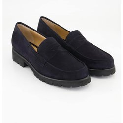 Konstantin Starke Schuhe - 7801Bis Veloursleder (Blau, Gr. 37)