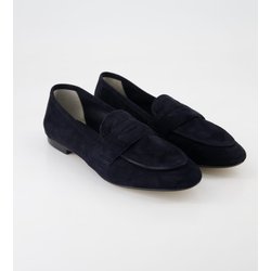 Terry Schuhe - Abete Veloursleder (Blau, Gr. 39)