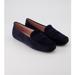 Pretty Ballerinas Schuhe - 43168 Veloursleder (Blau, Gr. 37)