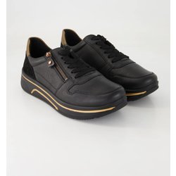 Ara Schuhe - Sapporo 3.0 Glattleder (Schwarz, Gr. 42)