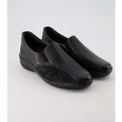 Semler Schuhe - Birgit Leder und Textil (Schwarz, Gr. 38 ½)