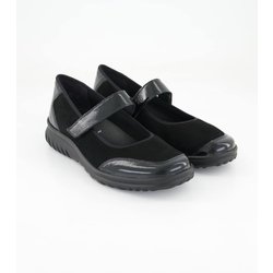 Semler Schuhe - Lena Veloursleder (Schwarz, Gr. 37 ½)