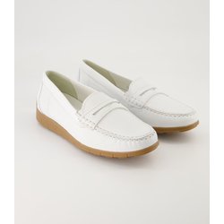 Waldläufer Schuhe - H-Lucy Leder (Weiß, Gr. 43)