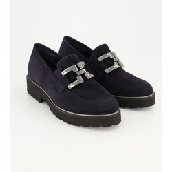 Semler Schuhe - Elena Veloursleder (Blau, Gr. 40)