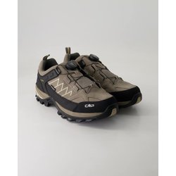 CMP Schuhe - Rigel LOW Fitgo WMN Trekking Veloursleder und Textil (Grau, Gr. 37)
