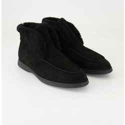 Konstantin Starke Schuhe - D0320006/537 Veloursleder (Schwarz, Gr. 41)