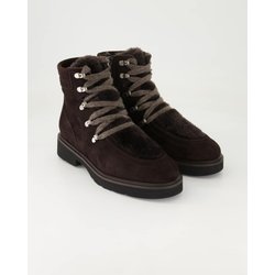 Konstantin Starke Schuhe - L449T Veloursleder und Textil (Braun, Gr. 42)