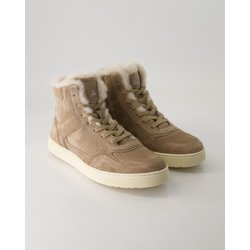 Sioux Schuhe - Maites Sneak 006-Lf Veloursleder (Beige, Gr. 39)