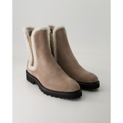 Konstantin Starke Schuhe - D0600039/417 Veloursleder und Textil (Beige, Gr. 40 ½)