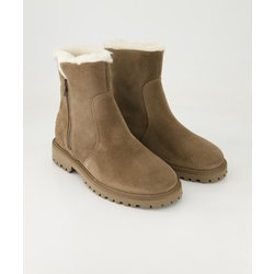 Zahira Schuhe - A8670-06 Veloursleder (Beige, Gr. 39)